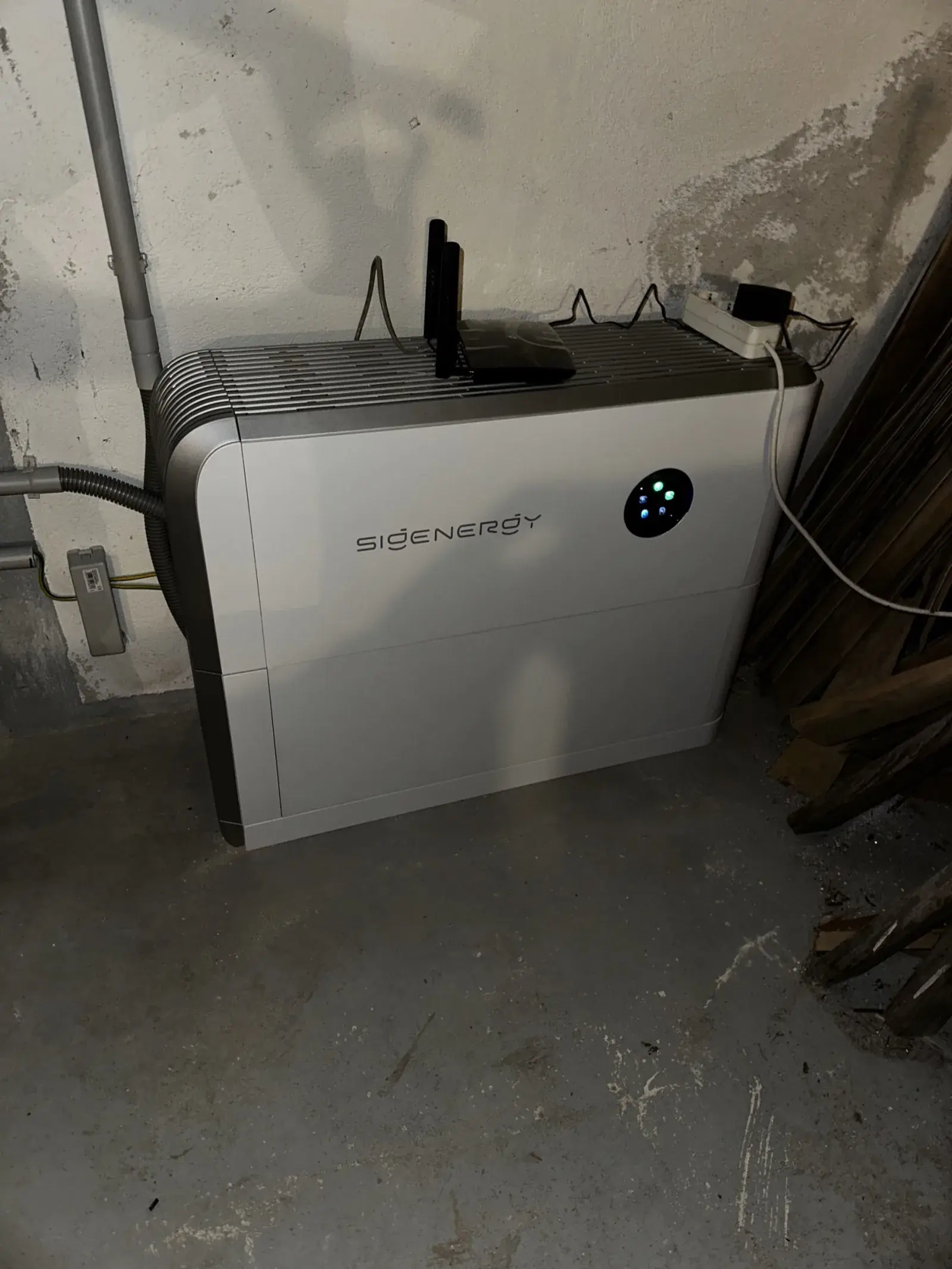SigEnergy SigenStor Installation im Keller